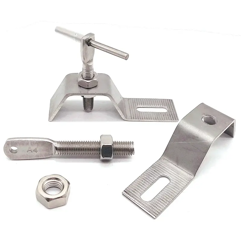Pərdə divar daş üzlük Z-tipi bracket dəsti